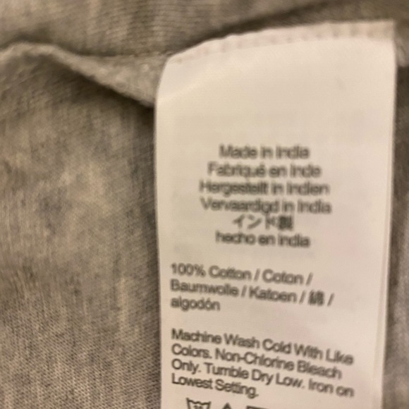 LAST ONE J. Crew Midi T-shirt dress in grey - Picture 6 of 6